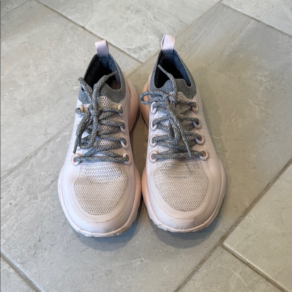 Allbirds Women's Athletic Shoes - Light Pink and Gray